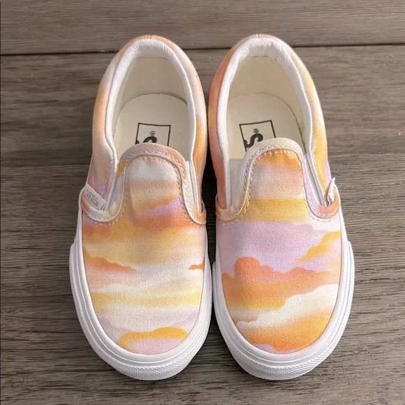 NEW [Vans] Classic Festival Dream Slip-On Casual Sneakers Kids Girls Sz 10.5 - Picture 6 of 15